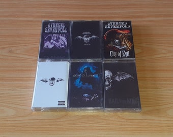 Avenged Sevenfold: Sounding The Seventh Trumpet - Walking The Fallen - City Of Evil Nightmare - Hail To The King - Heavy Metal Cassette Tape