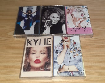 Kylie Minogue : Aphrodite - The Abbey Road Sessions - X - Kiss Me Once - The Best Of Cassette Tape