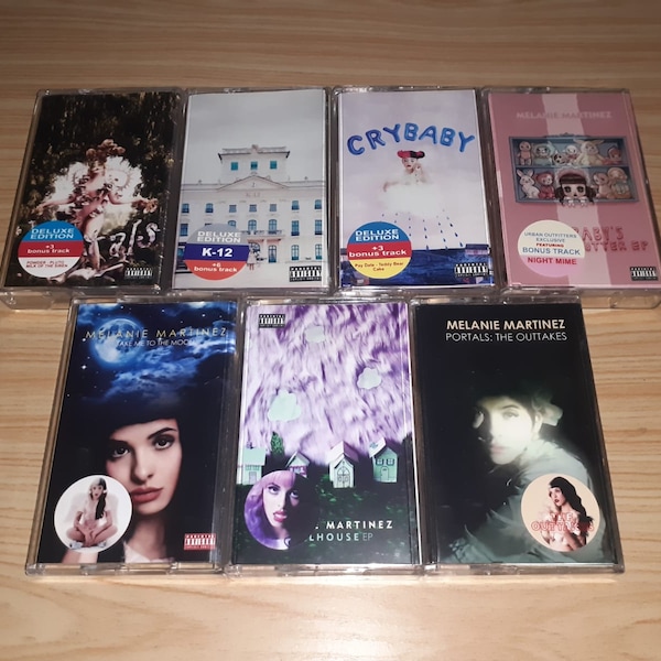 Melanie Martinez: Portals - K 12 - Cry Baby - Pop vrouwelijke RNB hiphop cassettebandje