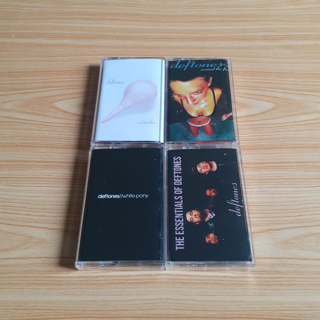 DEFTONES Adrenaline Around the Fur White Pony the Essentials Cassette