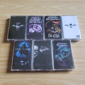 Avenged Sevenfold: Sounding The Seventh Trumpet - Walking The Fallen - City Of Evil Nightmare - Hail To The King - Heavy Metal-cassettebandje