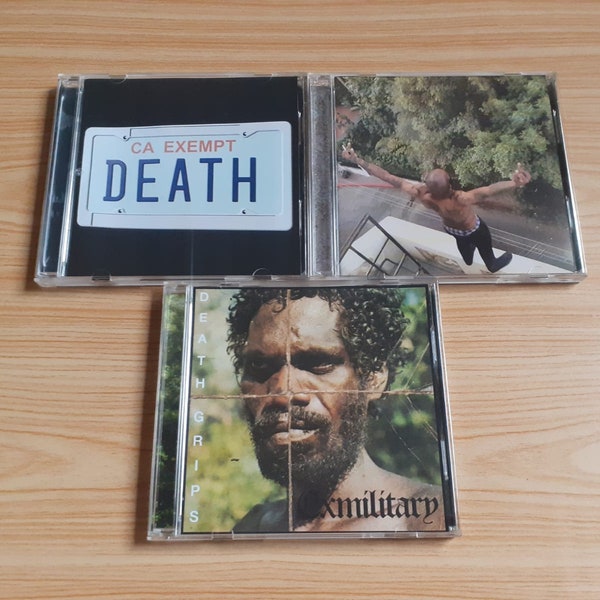 Death Grips : Government Plates - No Love Deep Web - Exmilitary - Audio Custom CD