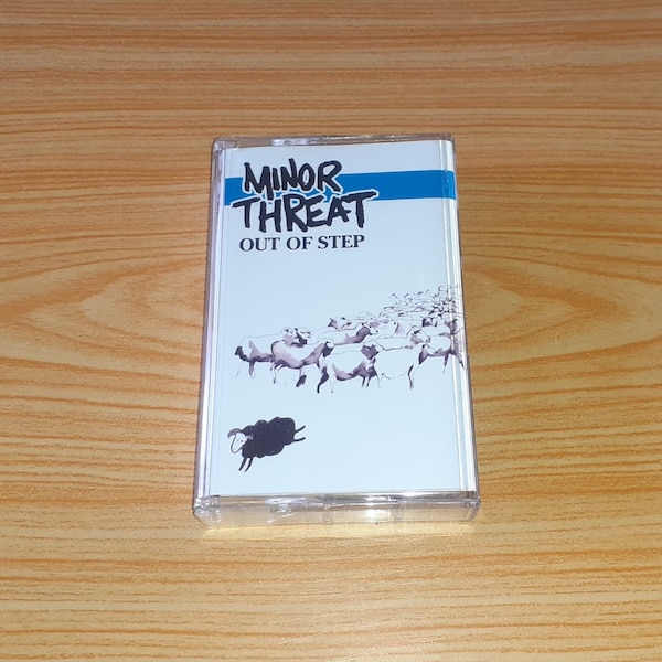 Minor Threat : Out Of Step - Punk Cassette Tape