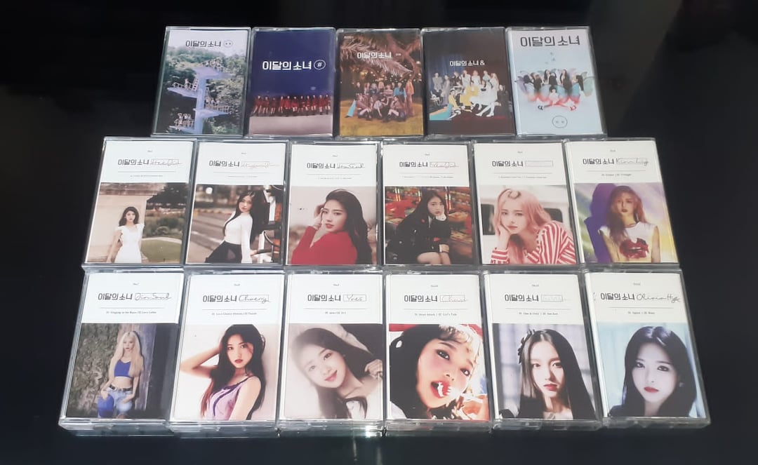 Loona Koreakpop Cassette Tape Etsy
