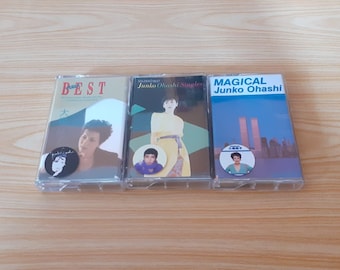 Junko Ohashi : Golden Best Singles - New Best - Magical - Japanese City Pop Cassette Tape