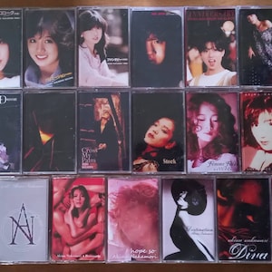 Akina Nakamori Cassette Tape - J Pop Singer 90's Japanese City Pop