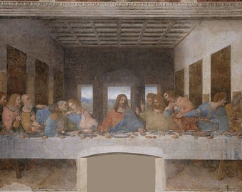 Imán frigorífico La Última Cena Leonardo da Vinci