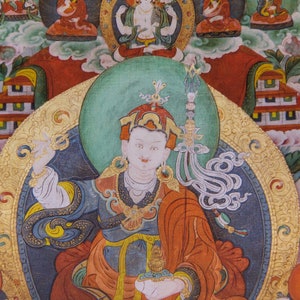 Guru Rinpoche Refuge Tree Thangka II