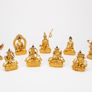 Small Gold Deity Statues