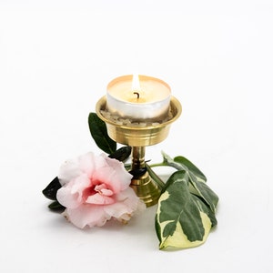 Brass Butter Lamp / 6cm