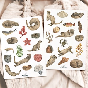 Sticker Set See-Otter