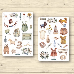 Sticker Set Baby boho