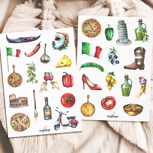 Sticker Set Italien