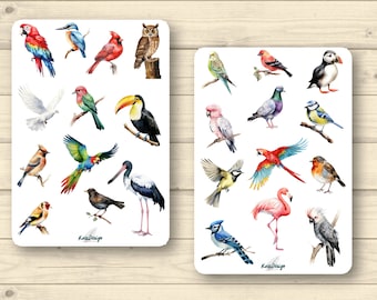 Sticker Set Birds