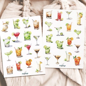 Set di adesivi per cocktail