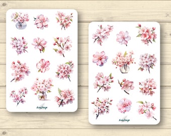 Sticker Set Cherry Blossoms