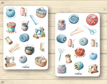 Sewing Sticker Set, Sewing Accessories