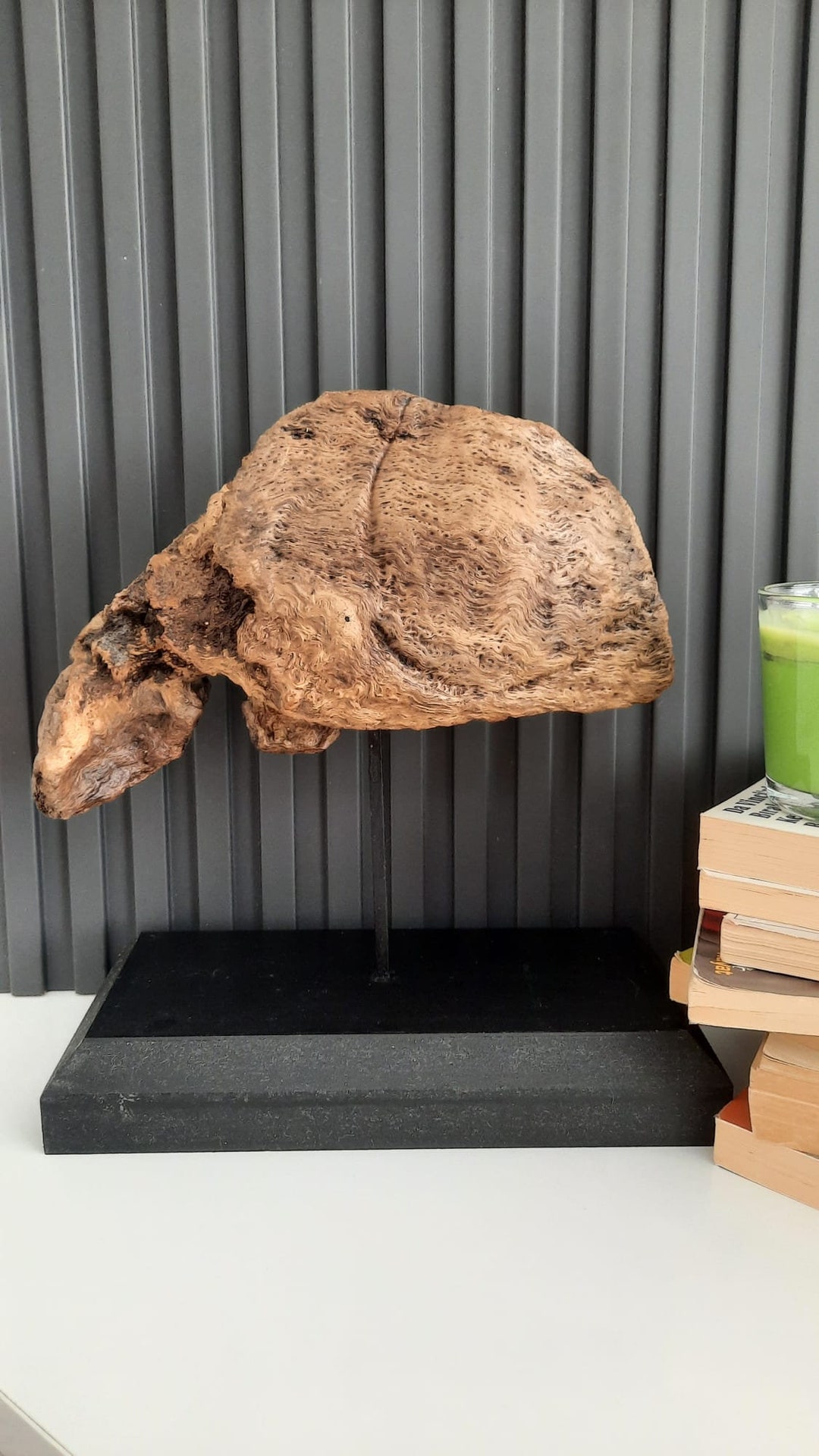 Organically Inspired Wood Sculpture Handcrafted Desktop Art Etsy