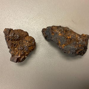 Devil’s Dice -Limonite after Pyrite pseudomorph - pair!