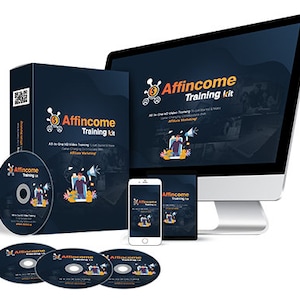 Affincome Training Kit - Video Course + Ebook - Mrr Rights - Resell Rights - Plr Course - passive income - digital marketing