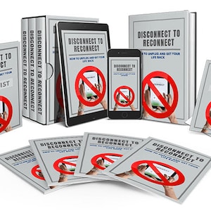 Disconnect To Reconnect - plr ebooks - resell rights - mrr ebooks
