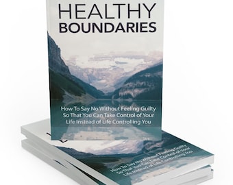 Healthy Boundaries - Resell Rights - Plr Eooks - MRR ebooks