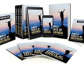 Simple Habits Of Greatness - Plr ebooks - Resell rights