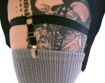2PCS Thick Thighs O Ring Adjustable Elastic Leg Garter Belt Thigh High Hold Ups Plus Size Women Fashion Accessories Body Positivity Big Sexy