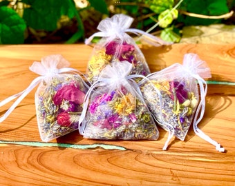 Bolsita de flores secas