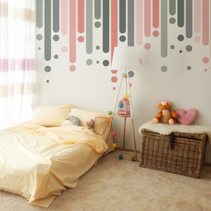Rainbow Wall Decal, Baby Bedroom Decor, Rainbow Wall Art, Rainbow Wall Decor, Nursery Decal For Wall, Kid Room Decal, Rainbow Art Sticker 57