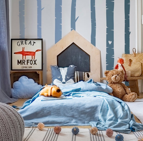 Peel and Stick Wallpaper Nursery Playroom Wall Art Removable - Etsy