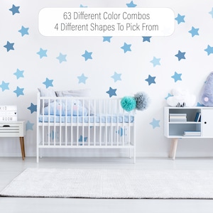 Peel and Stick Polka Dots Wall Decals, Rainbow Colors Wall Stickers, Colorful Wall Décor, Cute Cheerful Peel n Stick Blocks Playroom 1209