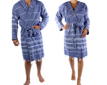 Luxurious Turkish Cotton Robe Perfect Gift for Women and Men Your Ultimate Nightwear and Spa and Soft, Unisex Bathrobe