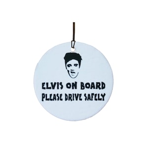Elvis On Board Car Air Freshener