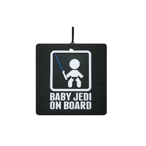 Baby Jedi On Board Car Air Freshener