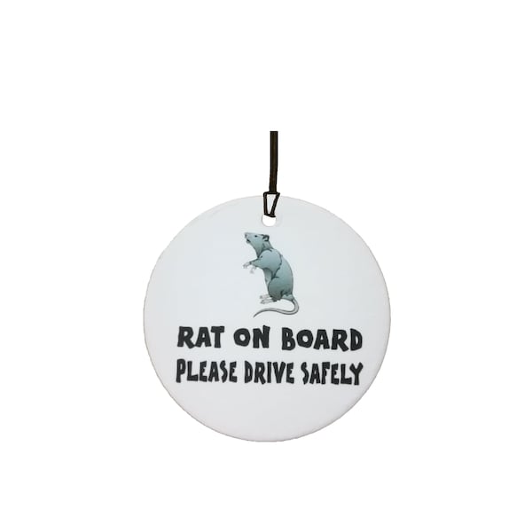 Rat Car Air Freshener Etsy