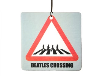 Beatles Crossing Car Air Freshener