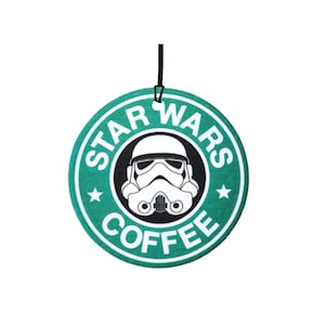 Star Wars Coffee Car Air Freshener
