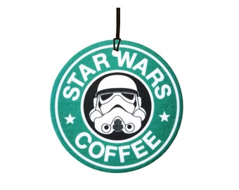 Star Wars Coffee Car Air Freshener