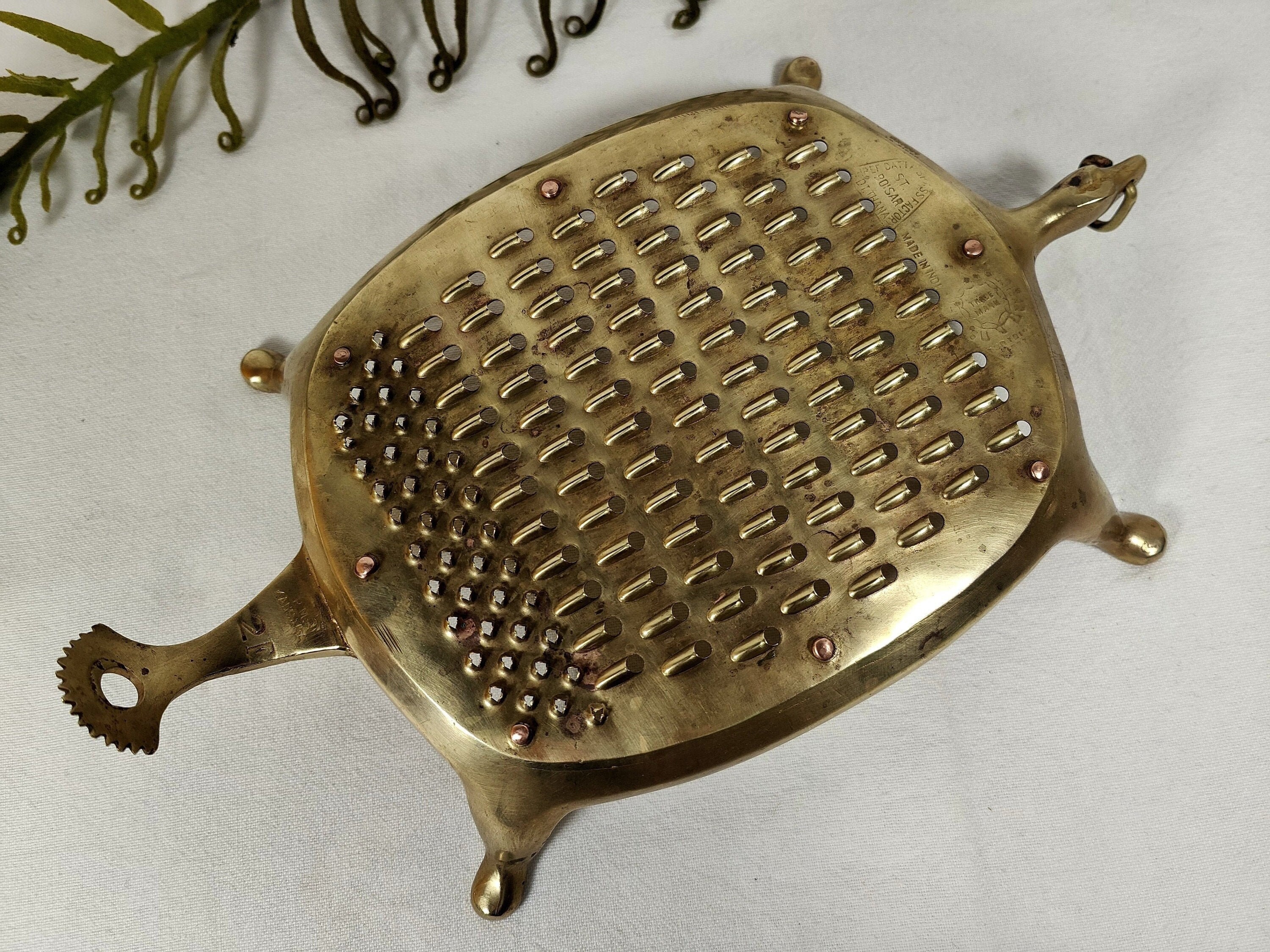 Brass Antique Sonar Design Cheese Accessories 3 PCS. Set.