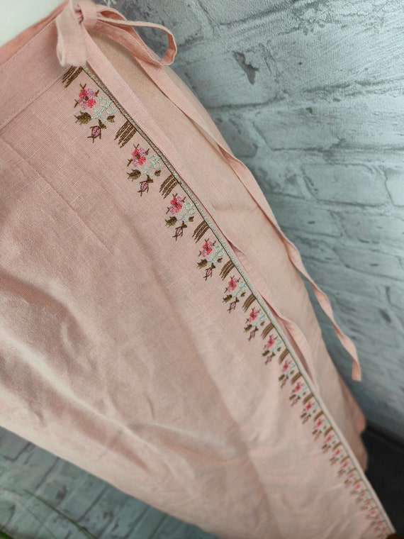 2-piece set style bundle wrap skirt Cyrillus apri… - image 2