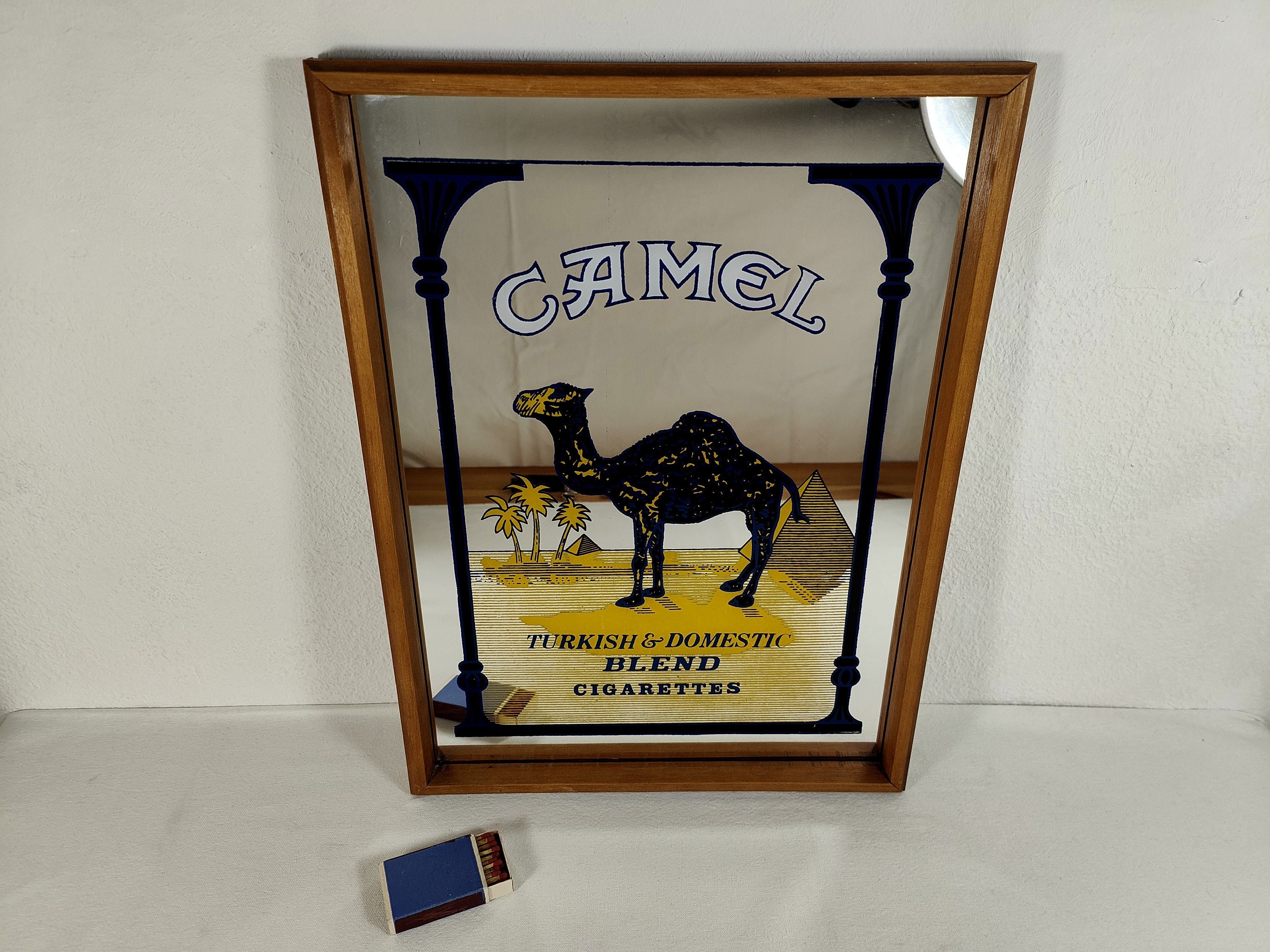 Advertising Mirror Camel Turkish & Domestic Blend Tobacco Cigarettes Bar  Mirror Pub Advertising Mirror Advertising Sign Cigarettes 16