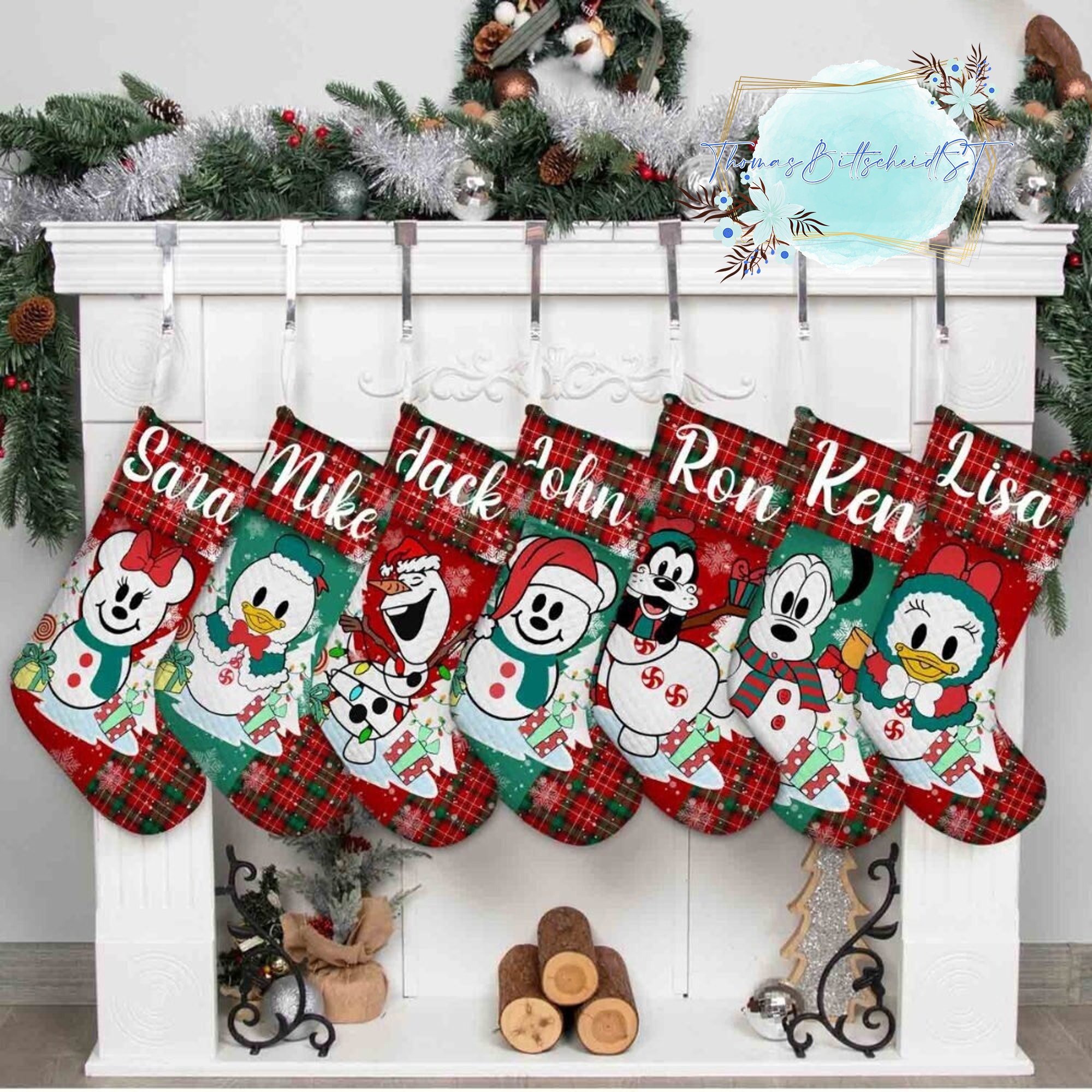 Discover Personalized Mickey and Friends Stockings Mickey Mouse Stockings,