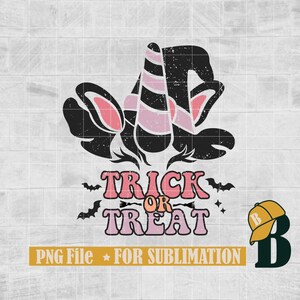 Trick or treat PNG, Sublimation Digital Download, Retro Halloween png, Halloween sublimation, Halloween png, kids Halloween png, Png Files