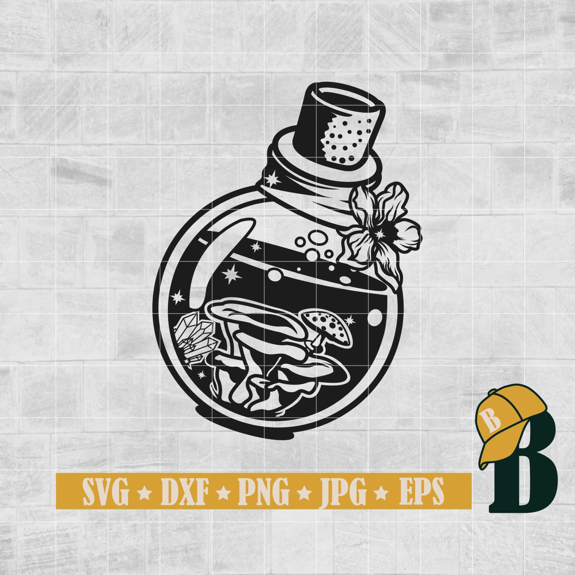 Potion Bottle Svg, Mystical Svg, Witch Svg, Magic Potion Bottle Svg, Mystical Potion Svg, Celestial Svg, Witch Potion Svg, Witchy Svg, Png