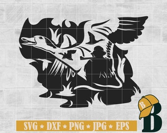 Duck Hunting Svg, Outdoor Hunting Shirt svg, Duck Hunter Svg, Hunting Svg, Hunting Shirt, Duck Clipart, Duck Hunting Cut Files, Png Dxf Eps