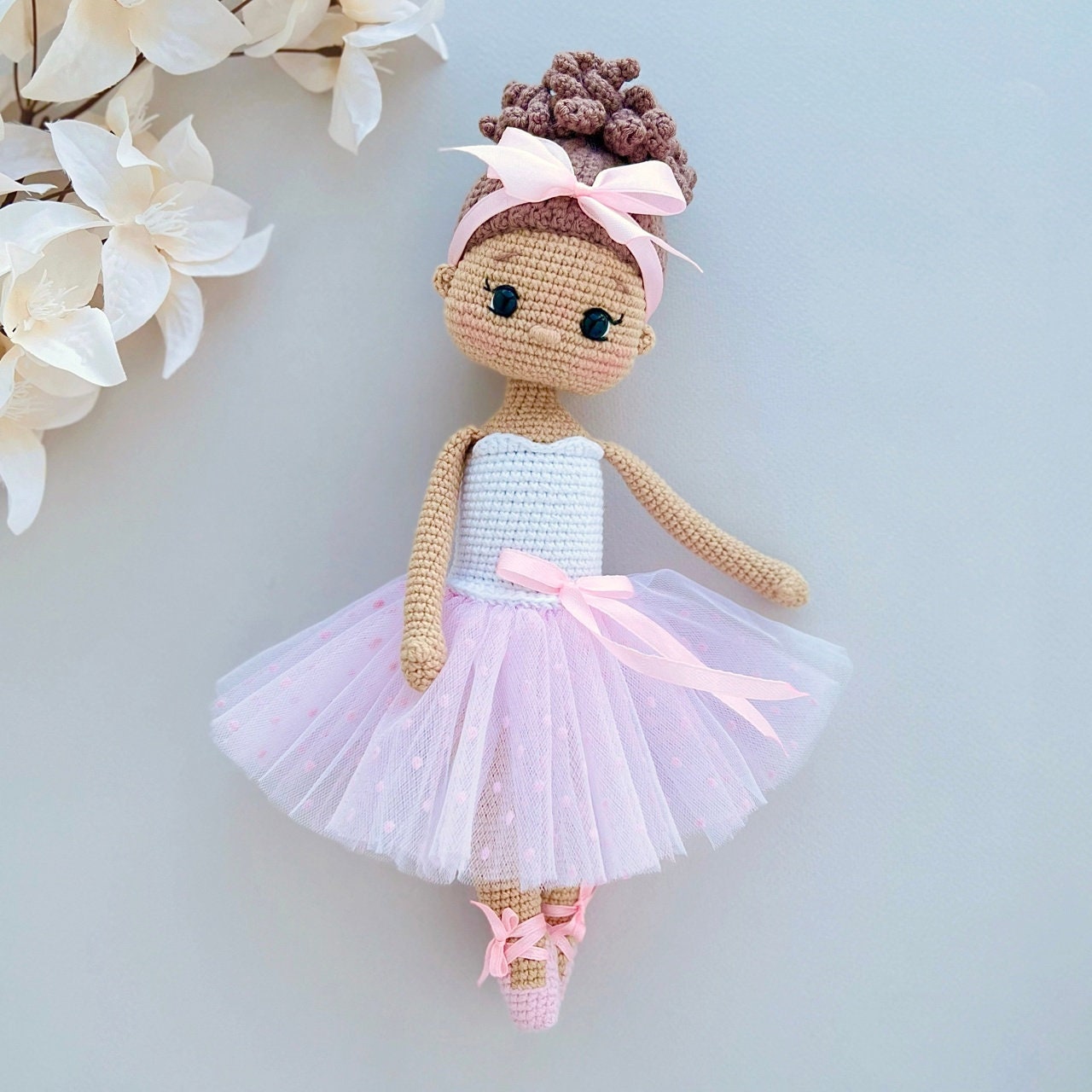 Doll Crochet Pattern Ballerina Crochet Doll Pattern PDF in Etsy UK