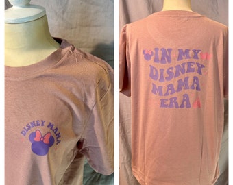 My Disney Mom Era T-shirt, Disney Mom Shirt, Minnie Mouse Mom Shirt, Disney Mama Shirt, Disney Mothers Day Tee, Gift For Mommy Tee, Epcot