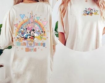Comfort Colors Walt Disney World T Shirt, Watercolor Castle Shirt, Disneyworld Shirt, Disney Trip Shirt, Disneyland Shirt, Disney Shirt