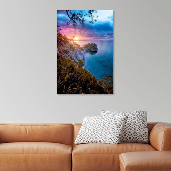 Magical sunrise over the Presqu'ile of Crozon | Wall art | Poster | Print | landscape photography | nature